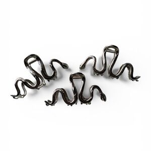 Set of 3 Snake Hair Clips